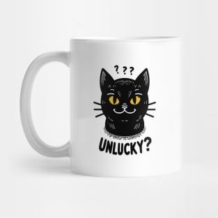 Unlucky? - Black Cat Mug